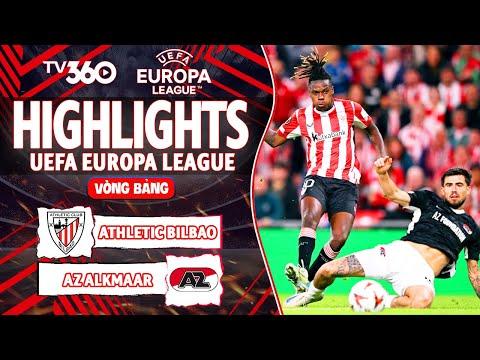 HIGHLIGHTS ATHLETIC BILBAO VS AZ ALKMAAR: NICO WILLIAMS XUẤT TRẬN, BILBAO THẮNG LỚN | EUROPA LEAGUE