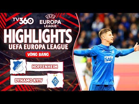 HIGHLIGHTS HOFFENHEIM VS DYNAMO KYIV: CỖ MÁY TẤN CÔNG HOÀN HẢO, CHỦ NHÀ BÙNG NỔ| EUROPA LEAGUE 24/25